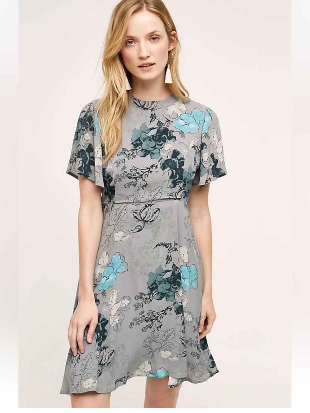 NWT Anthropologie size 10 Elliot mockneck dress by Rinku Dalamal